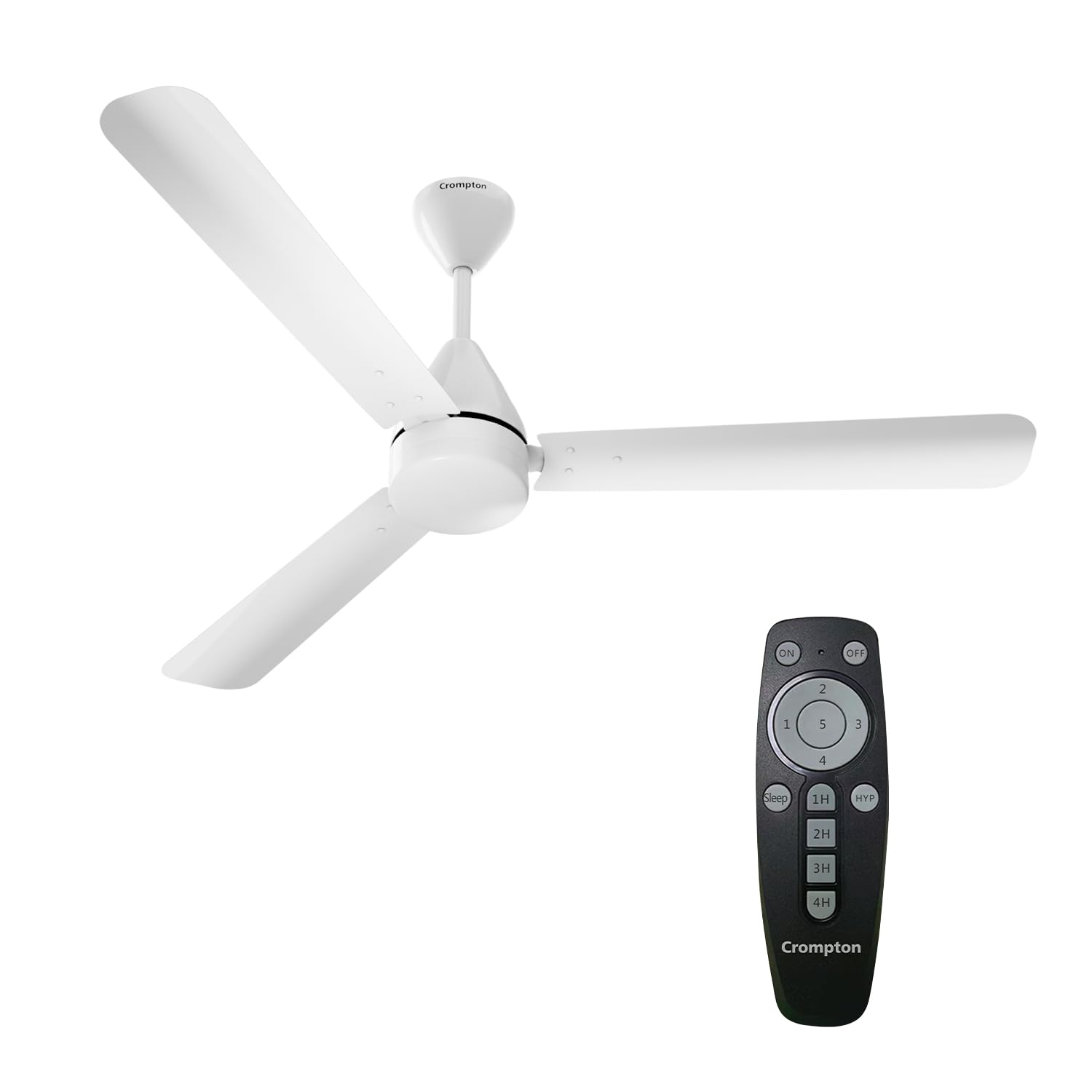 Crompton Energion Hyperjet 1200mm BLDC Ceiling Fan with Remote Control  High Air Delivery 